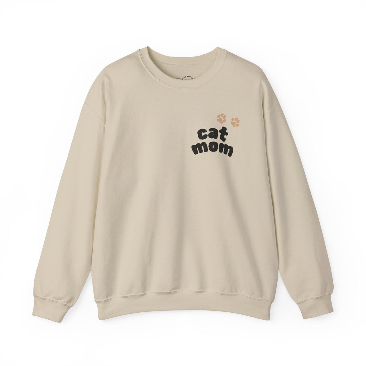 Custom Cat Photo Sweatshirt, Personalized Cat Mom Shirt (Two-Sided)