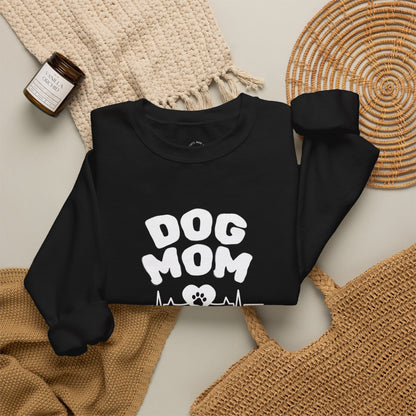 Custom Dog Photo Sweatshirt, Personalized Dog Mom Shirt (Two-Sided)